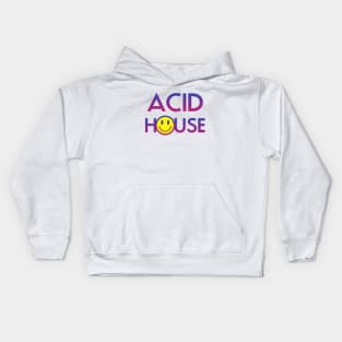 ACID HOUSE MUSIC Kids Hoodie